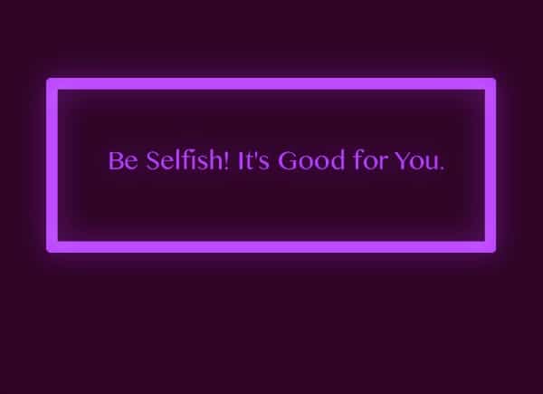 USA: Selfish Self – Finding the Balance